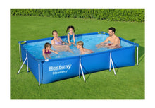 Učitajte sliku u preglednik galerije, Bestway Steel Pro Bazen 28270 – 2,2 x 1,5 m x 60 cm | Nadzemni bazen za dvorište