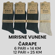 Učitajte sliku u preglednik galerije, Merino mirisne vunene čarape