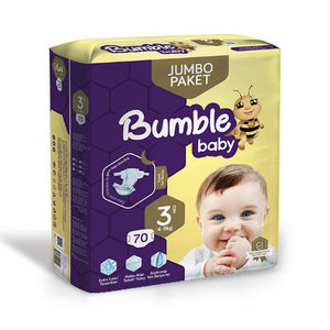 Dječje pelene Bumble baby/Jumbo/70komada /No.3 (4-9kg)