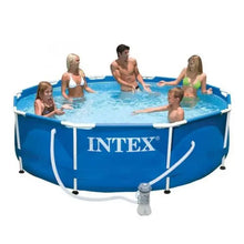 Učitajte sliku u preglednik galerije, INTEX bazen sa konstrukcijom 28202 305cm X 76 cm, filter, pumpa
